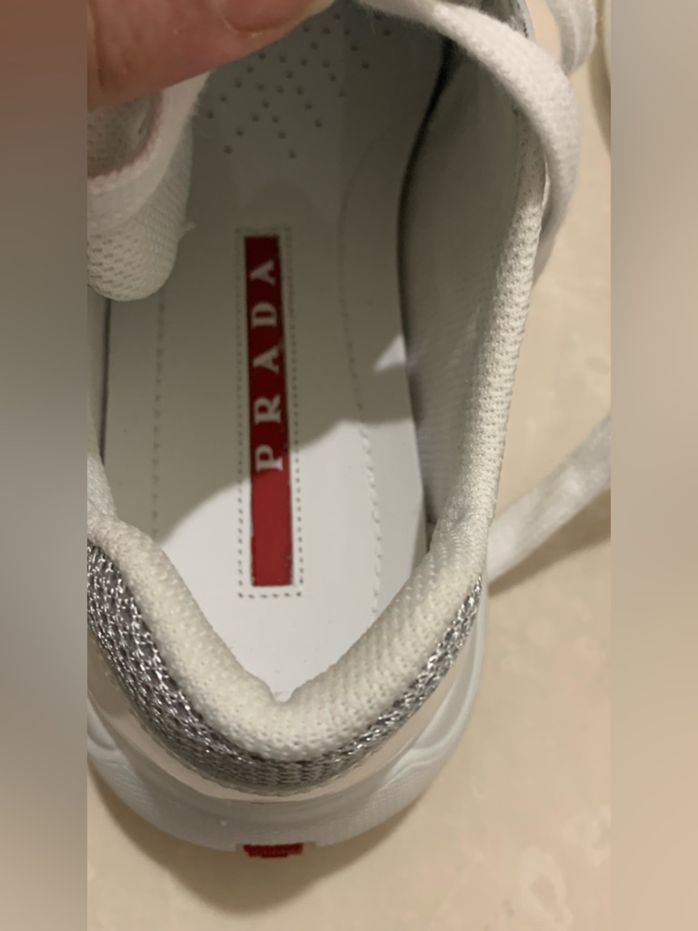 Prada America's Cup Sneaker (Women) Size 37 - Picture 6 of 9